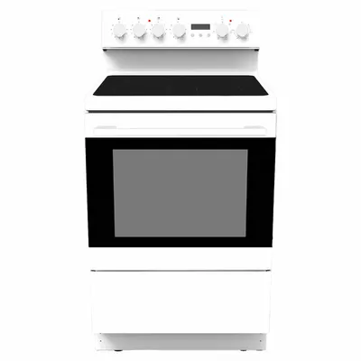 Eurotech 60cm Rear Control Freestanding Ceramic Cooker (available in Australia only)