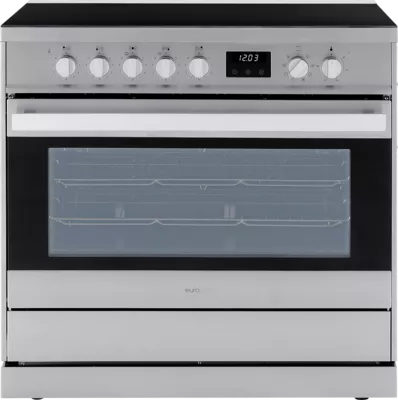 Eurotech 90cm Electric Freestanding Cooker - Stainless