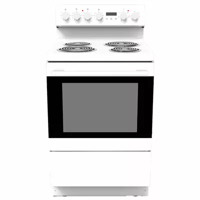 Eurotech 60cm Rear Control Freestanding Coil Cooker (available in Australia only)