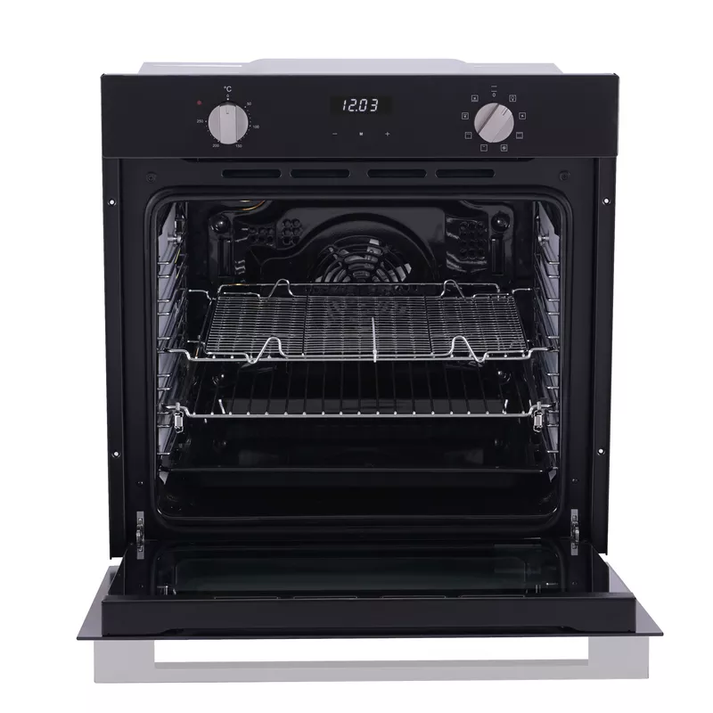 Eurotech 60cm Built-In Multifunction Oven - Black