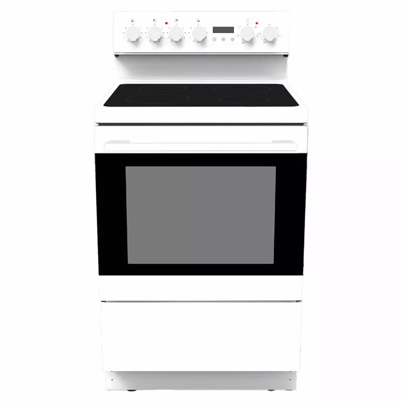 Eurotech 60cm Rear Control Freestanding Ceramic Cooker (available in Australia only)