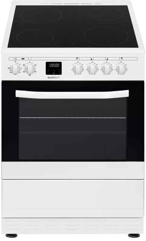 Eurotech 60cm Electric Freestanding Cooker - White *Discontinued*