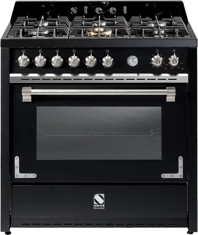 Steel Oxford 90cm Gas/Electric Freestanding Cooker